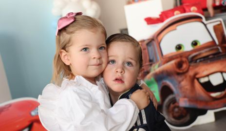  Loretta Lozano y Lucca Aguirre.