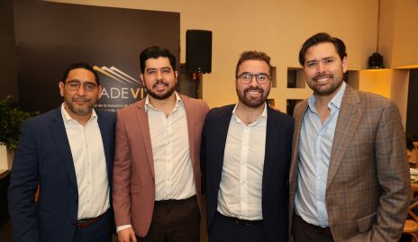  Jesús Álvarez, Sergio Arreola, Salvador Hamdam y Omar González.