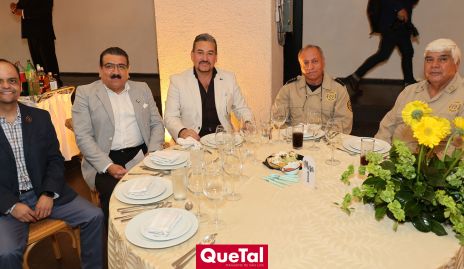  Martin Herrera, Remigio Govea, Carlos Coronado y Adolfo Benavente.