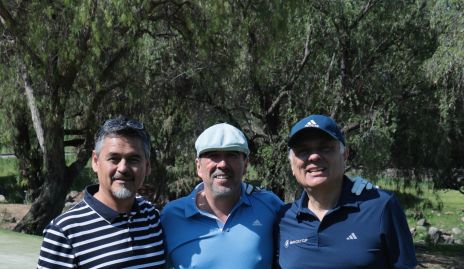  Manuel Zacarías, Gerardo Galván y Ariel Álvarez.