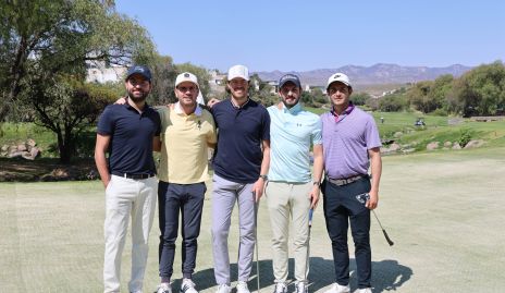  Carlos González, Jorge Mendizábal, Roberto Lozano, Jorge Gómez y Julián Abud.