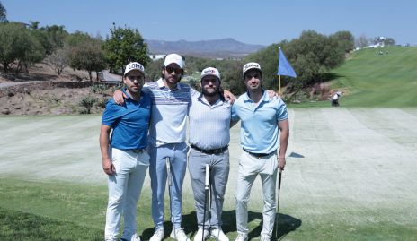  Rodrigo García, Eduardo Cantú, Jorge Esper y Miguel Andrés.