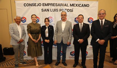  Eduardo Ayala, María Esther Velázquez, Elizabeth Torres, Jaime Chalita, Luis Obregón y Fernando Mata.