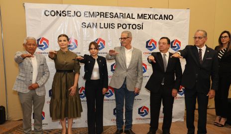  Eduardo Ayala, María Esther Velázquez, Elizabeth Torres, Jaime Chalita, Luis Obregón y Fernando Mata.