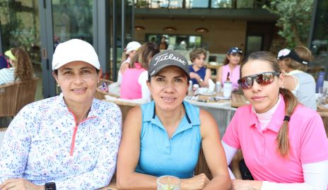  Alejandra Míreles, Elsa Castillo y Mary González.