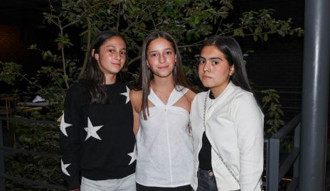  Marijó Hernández, Isabella Casillas y Romina.