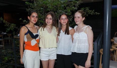  María Güemes, María Leos, Isabella Casillas y Julieta Veytia.