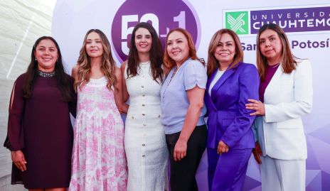  Rosa de Guadalupe Cervantes, María del Carmen López, Rosa de Chavira, Araceli del Rosario Hernández, San Juana Jaramillo y Giovanna Araujo.