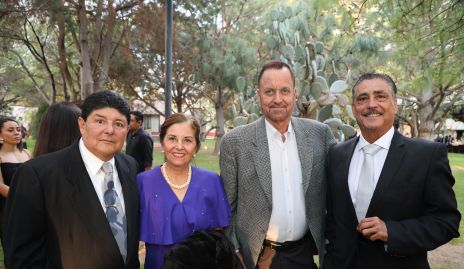  José Arturo, Lucia, Alberto y Héctor Dargence.