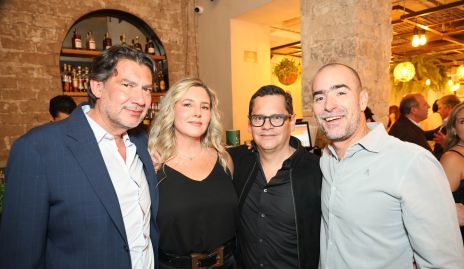  Daniel Díaz, Leti Orozco, Checo Quibriera y Manuel González.