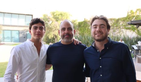  Omar Feres, Félix y Félix Feres.