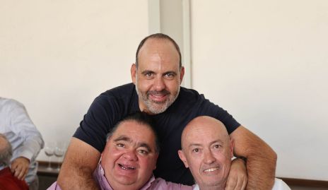  Francisco Duque, Félix Feres, y Paco Artolozága.