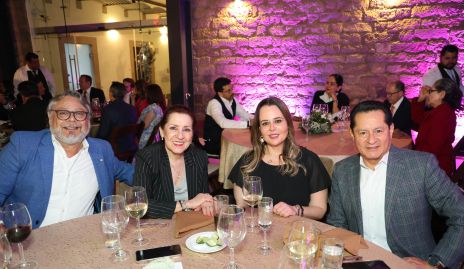  Gustavo del Toro, Olinda Sáenz, Alejandra Calderón y Ángel Pérez.