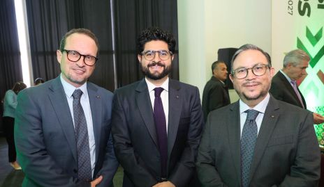  Luis Ernesto Díaz, Fernando López y Ricardo Gutiérrez.