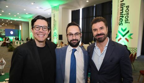  Alejando, Jorge y Alfredo Bazúa.