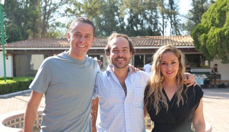  José Alberto Torres, Santiago Zamanillo y María Torres.