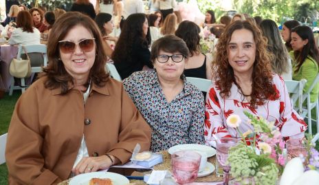  Marcela Milán, Laura Sandoval y Beatriz Sánchez.