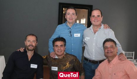  Jorge, Alejandro, Foco y Eduardo.