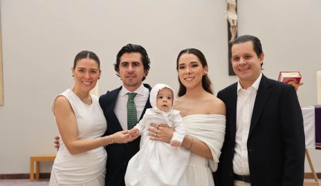  Joselyn Cano, Guillermo Gómez, Nicolás Gómez, Michelle Cano y Juan Sánchez.