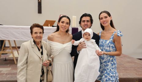  Gela Gómez, Michelle Cano, Nicolás Gómez, Guillermo Gómez y Anasti Cano.