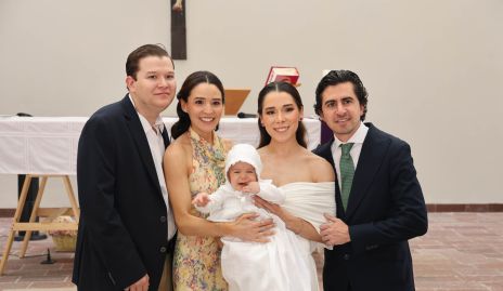  Eduardo Cano, Paola Cano, Michelle Cano, Nicolás Gómez y Guillermo Gómez.