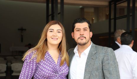  Ana Gaby Motilla y Héctor Gómez.