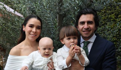  Michelle Cano, Nicolás, Álvaro y Guillermo Gómez.
