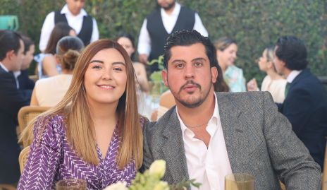  Ana Gaby Motilla y Héctor Gómez.