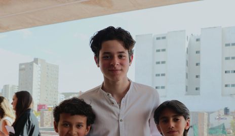  Oscar Estrada, Patricio y Alonso Enríquez.