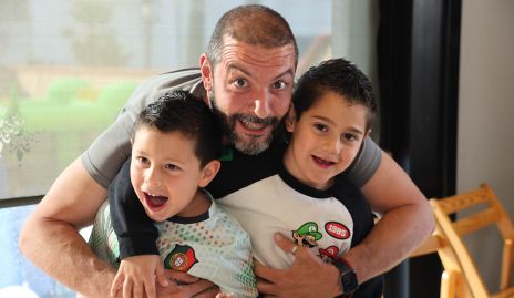  Karin Zarur, Matías y León Luna.