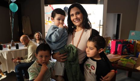  Anuar Zarur, Nayelli Zarur, Matías y León Luna.