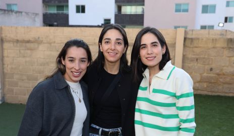  Marijó Ascanio, Isabel Villanueva y Mariana Rodríguez.