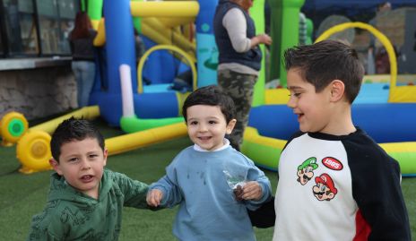  Matías Luna, Anuar Zarur y León Luna.