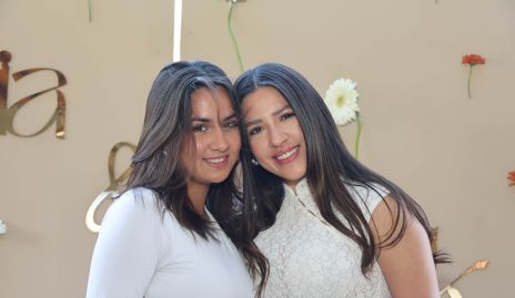  Valentina Aguilar y Nadia Rangel.