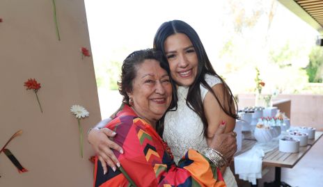  Beatriz Cortez y Nadia Rangel.