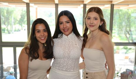  Dalid Gutiérrez, Nadia Rangel y Miranda Gutiérrez.