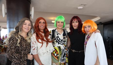  Cristina Pérez, Mireya Payán, Ana Ávila, Moni Abud y Celina Conde.