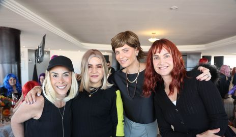 Ilenia Rodríguez, Carmenchu, Francine Coulon y Ana Martha Hernández.