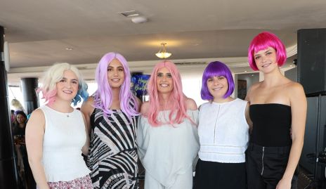  Lucero, Pau Silva, Marcela Payán, América Duarte y Vero Hernández.