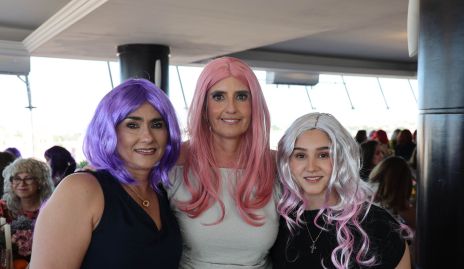  Janete Ávalos, Marcela Payán y Marijó Álvarez.