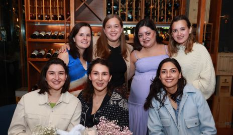  Sofía Robledo, Marijó Robledo, Ale Rojas, Ana Paty Meade, Paulina Vega, Ana Vázquez y Andrea Gutiérrez.