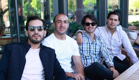  Alejandro Villalobos, Rogelio Pérez y Macario.