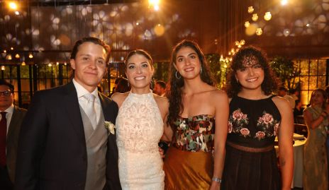  Franco Safont, Sofía Hernández, Rocío Mendizábal y Renata Autrique.