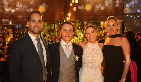  José Contreras, Franco Safont, Sofía Hernández y María Paula Hernández.