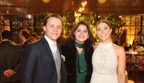  Franco Safont, Marcela Duque y Sofía Hernández.