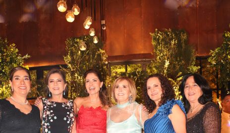  Silvy de la Vega, Claudia de los Santos, María Aurelia Zermeño, Silvia Aguilar, Mariana Ramírez y María Maza.