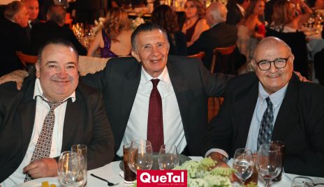  Ramón Pedroza, Javier Lutero y Luis Enrique Motilla.