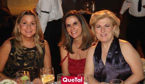  Pupi García, Rocío Gallegos y María José de Beascoa.