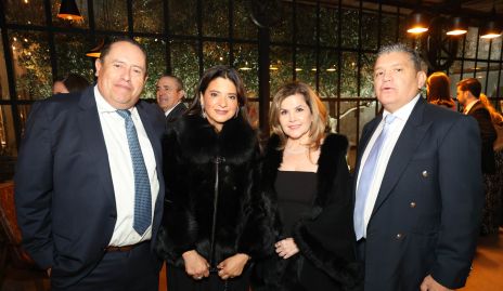  Adolfo Arriaga, Chelito Padrón, Carolina Albear y Gilberto González.