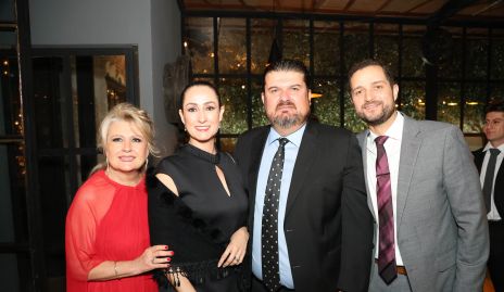  Manola, Adriana Dibildox, Alfredo Kury y Chino Morín.